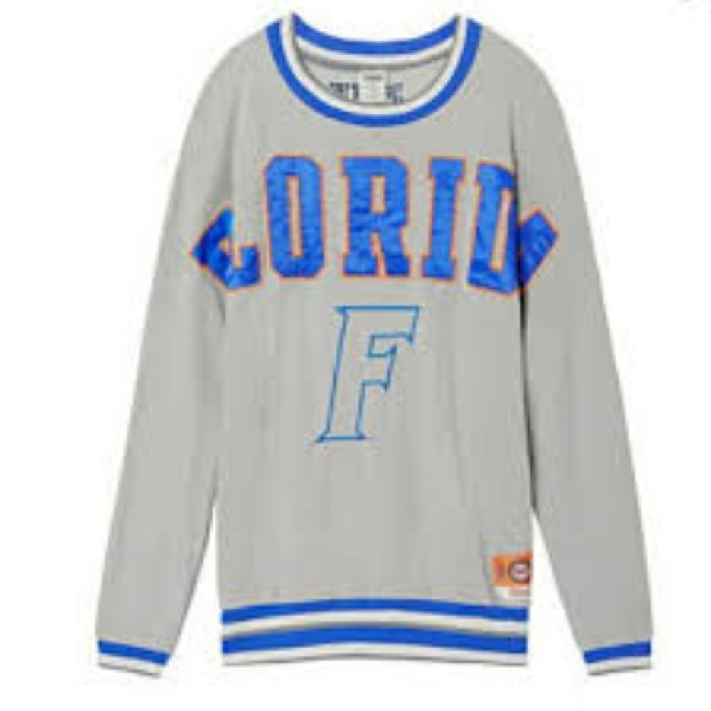 🧡 Victoria’s Secret PINK University Of Florida Varsity Crew Sweatshirt